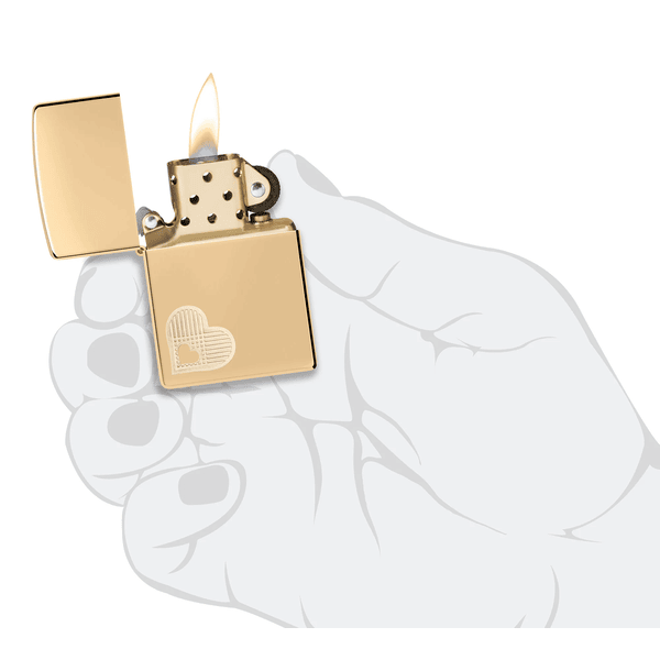 Zippo Double Hearts Design 46281