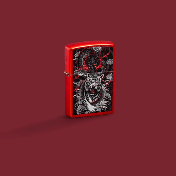 Zippo Dragon Tiger Design 48933