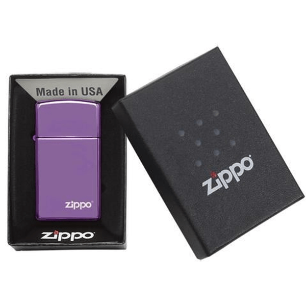 Zippo 28124 Purple Abyss, Slim Size