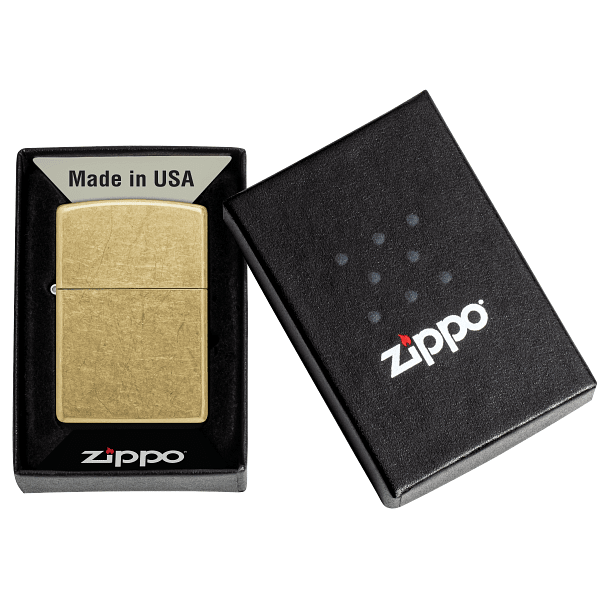 Zippo Classic Street Brass 48267