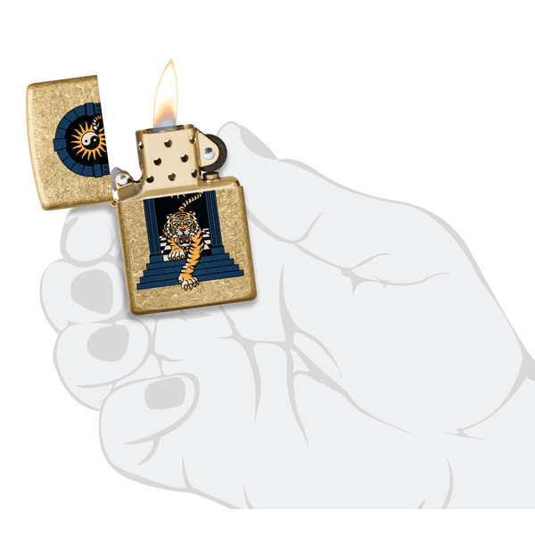 Zippo Tiger Tattoo Design 48613