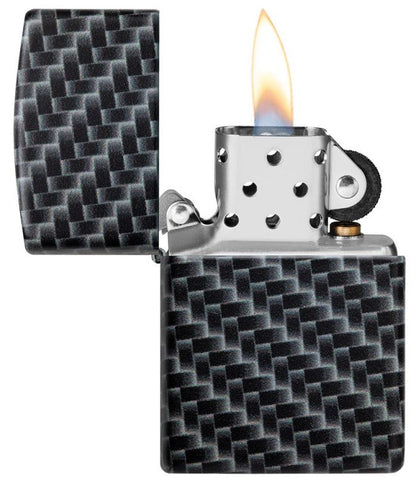 Zippo Carbon Fiber Design 49356