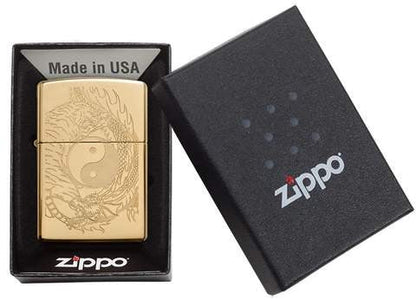 Zippo Tiger and Dragon Design 49024