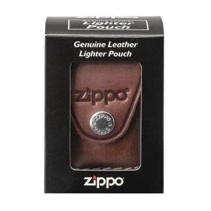 Zippo Lighter Pouch-Loop Brown