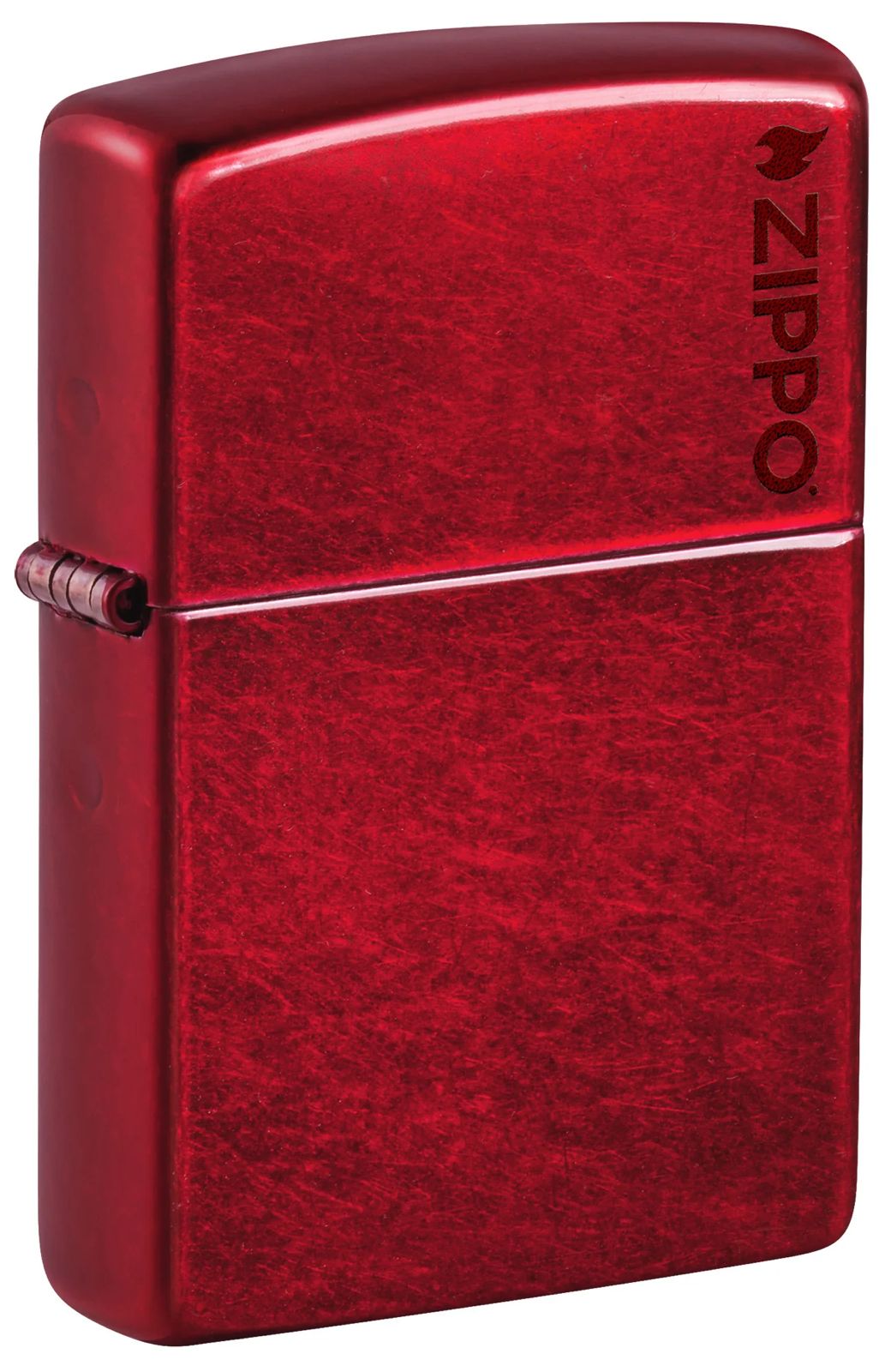 Zippo Classic Candy Apple Red Zippo Logo 21063ZL