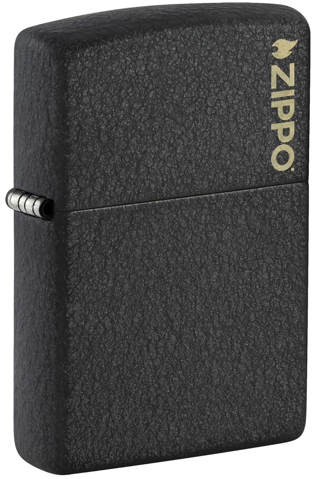 Zippo Classic Black Crackle® Zippo Logo 236ZL