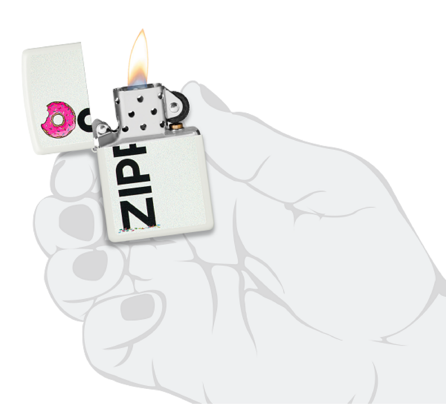 Zippo Frosted Zippo Design 46240