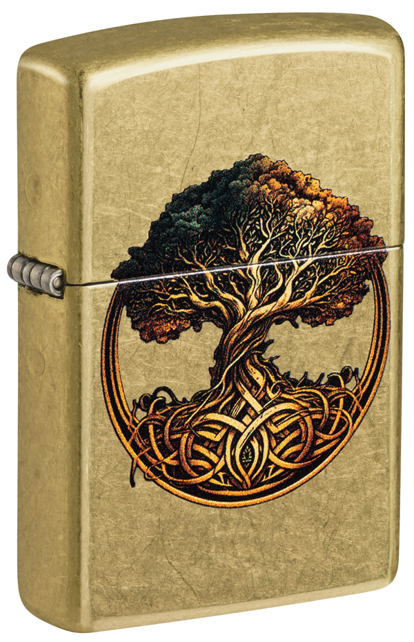 Zippo Knotted Tree of Life Design 47176
