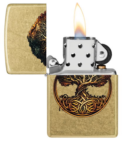 Zippo Knotted Tree of Life Design 47176