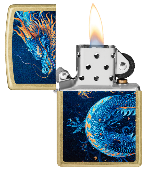 Zippo Sea Dragon Design 47178