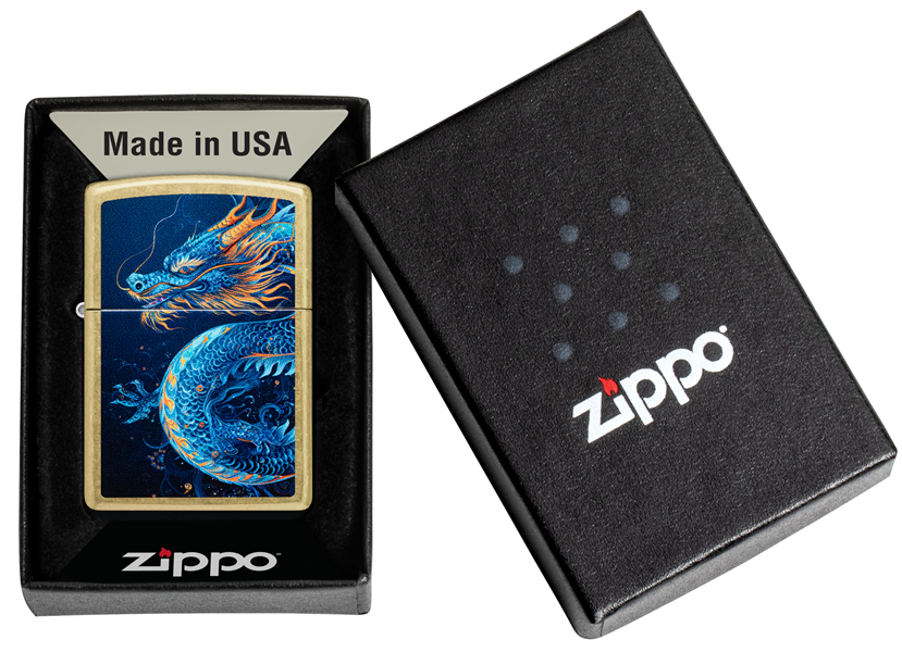 Zippo Sea Dragon Design 47178