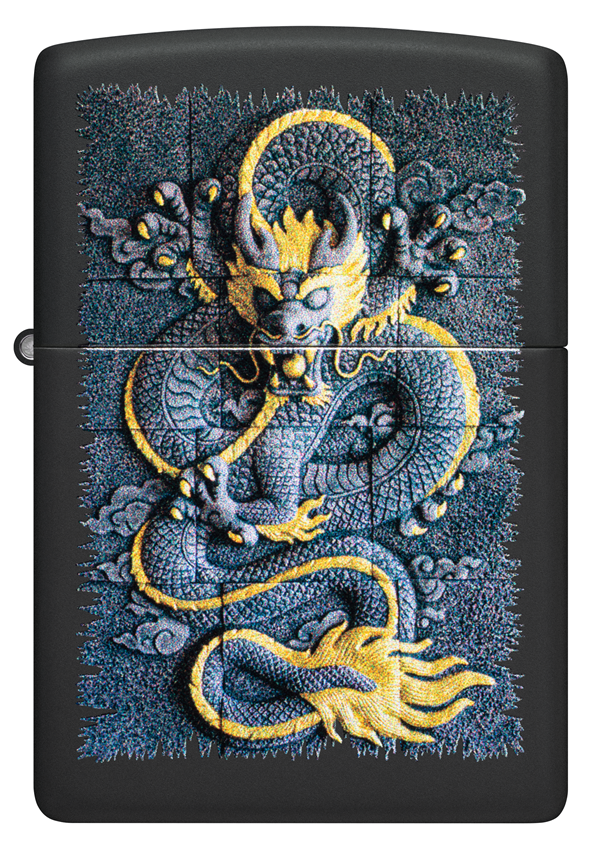 Zippo Stone Dragon Design 47181