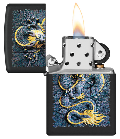 Zippo Stone Dragon Design 47181