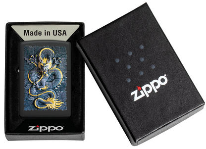 Zippo Stone Dragon Design 47181