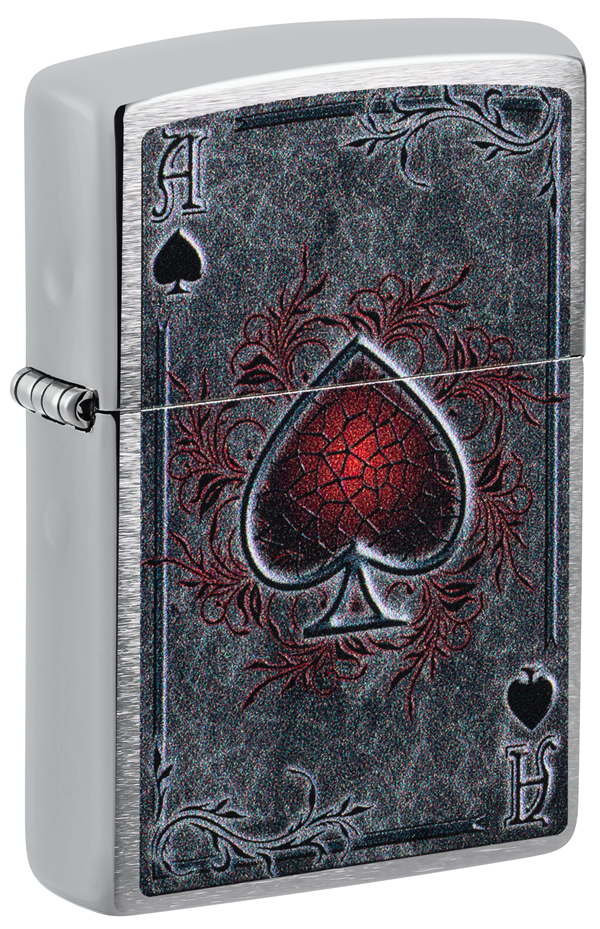 Zippo Antiqued Ace Design 47185