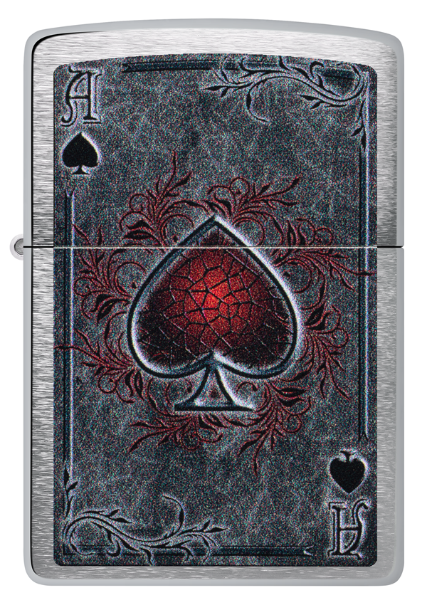 Zippo Antiqued Ace Design 47185