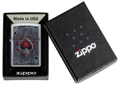 Zippo Antiqued Ace Design 47185