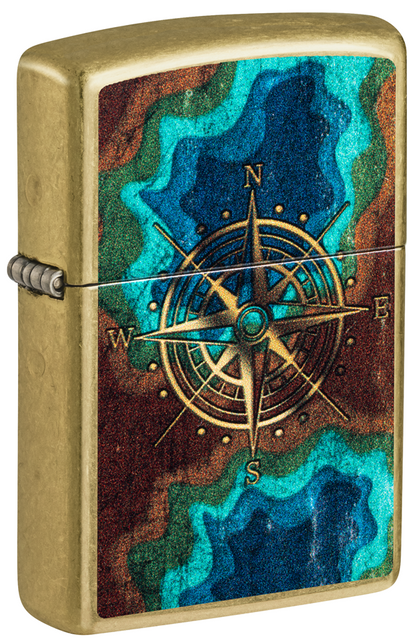Zippo Topo Compass Design 47190