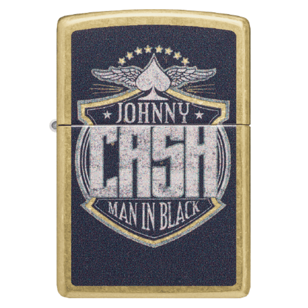 Zippo Johnny Cash Crest Design 47200
