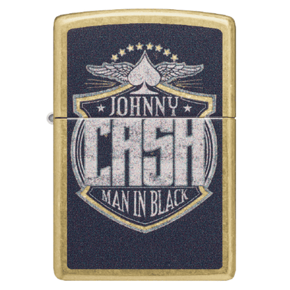 Zippo Johnny Cash Crest Design 47200