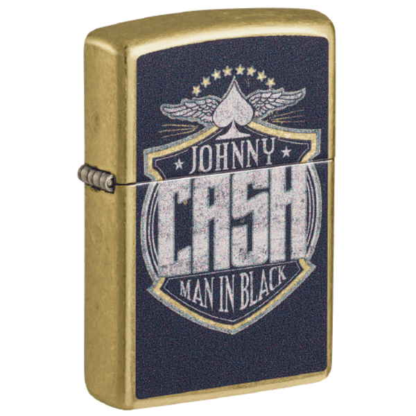 Zippo Johnny Cash Crest Design 47200
