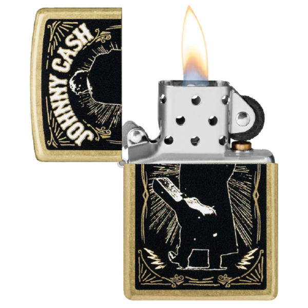 Zippo Johnny Cash Walk Design 47201