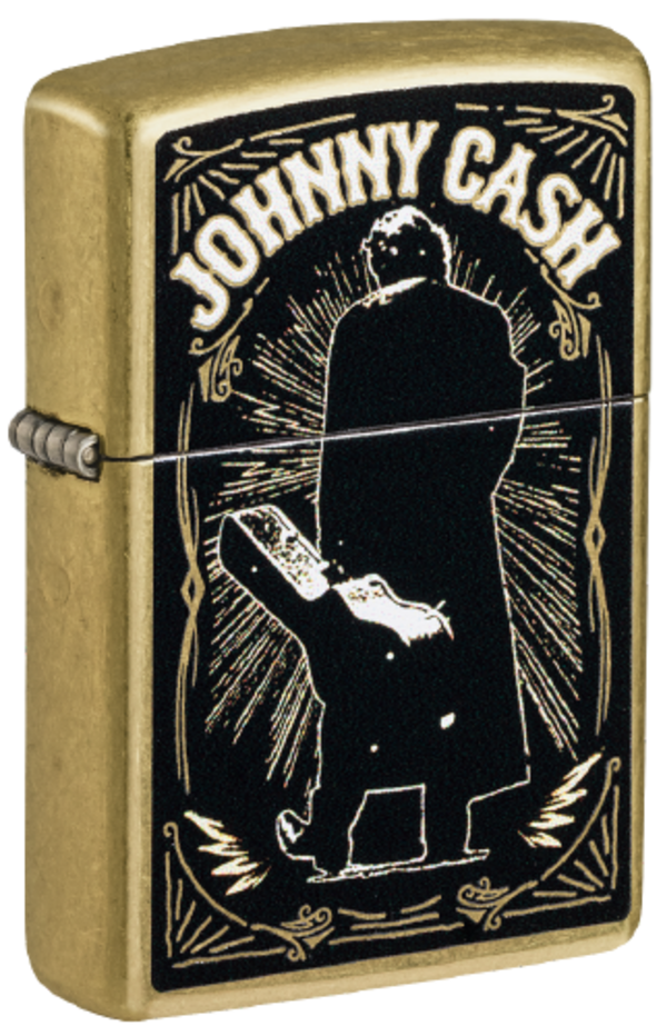 Zippo Johnny Cash Walk Design 47201