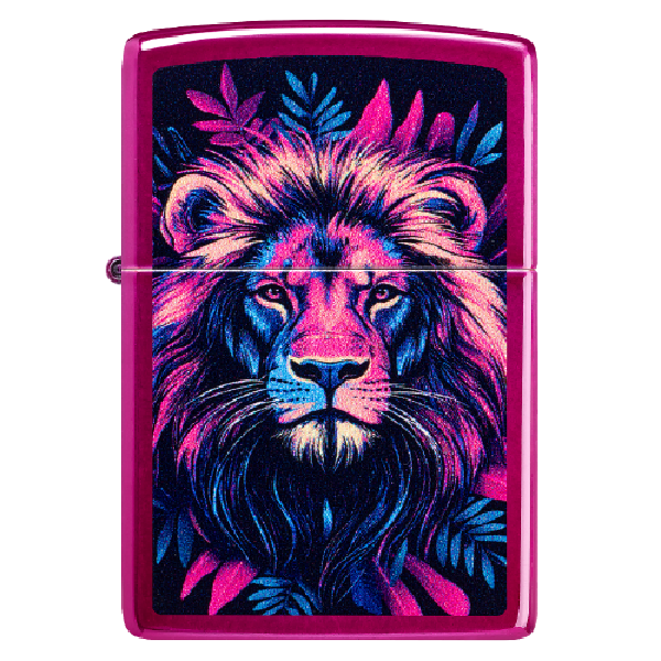 Zippo Multicolor Lion Design 47212