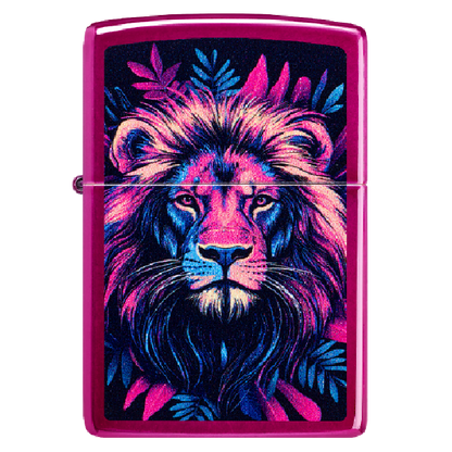 Zippo Multicolor Lion Design 47212