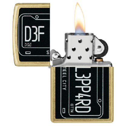 Zippo Def Leppard Steel City Design 47223
