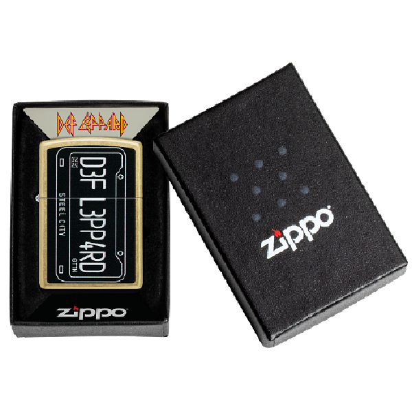 Zippo Def Leppard Steel City Design 47223