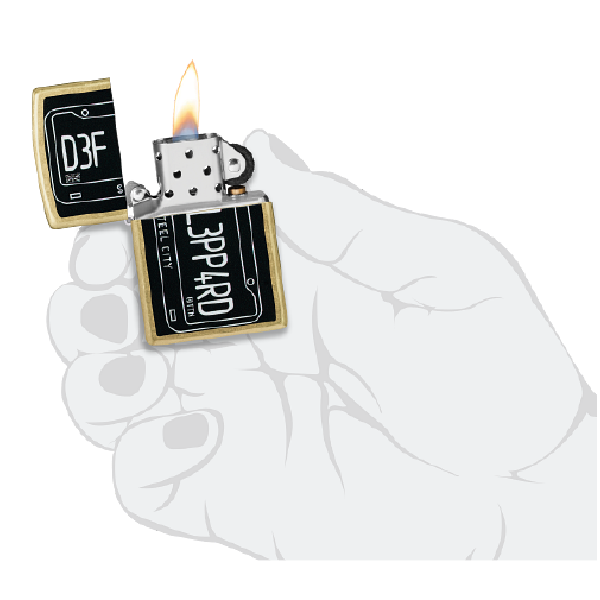 Zippo Def Leppard Steel City Design 47223