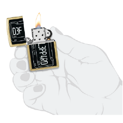 Zippo Def Leppard Steel City Design 47223
