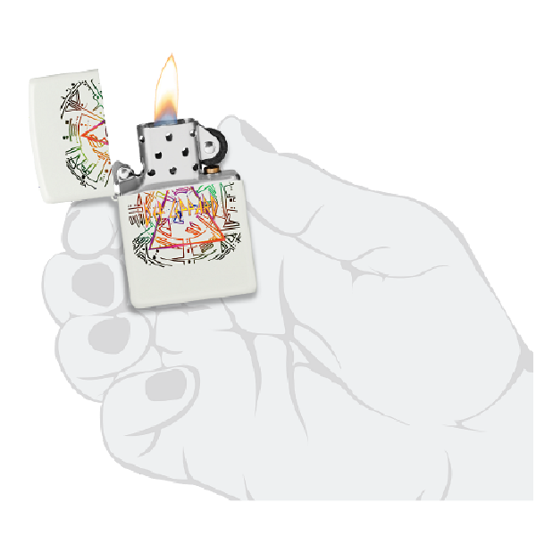 Zippo Def Leppard Glowing Hysteria Design 47224