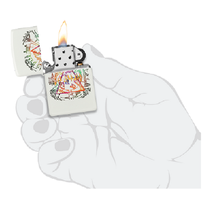 Zippo Def Leppard Glowing Hysteria Design 47224