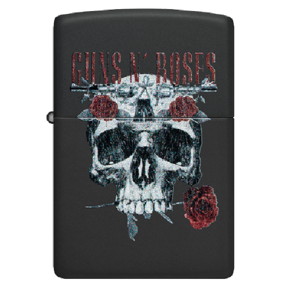 Zippo Guns N' Roses Flower Skull Design 47227