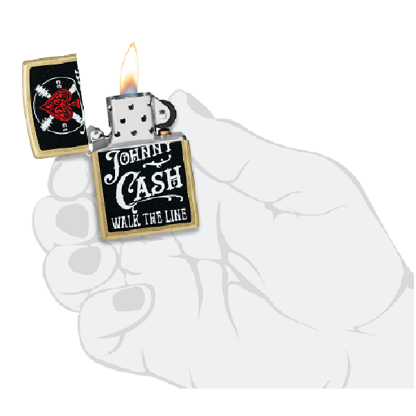 Zippo Johnny Cash 1932 Design 47245
