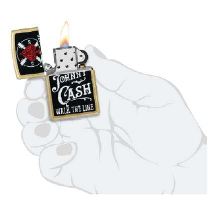 Zippo Johnny Cash 1932 Design 47245