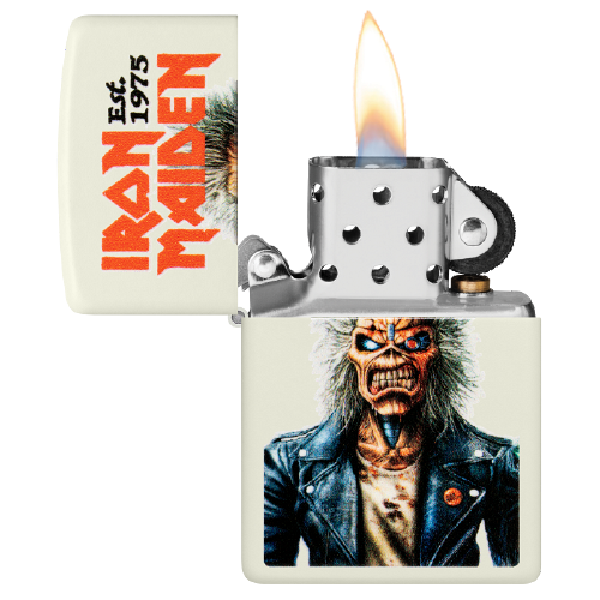 Zippo Iron Maiden Glowing Eddie Design 47198
