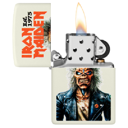 Zippo Iron Maiden Glowing Eddie Design 47198