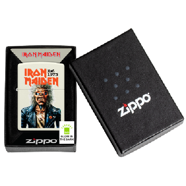 Zippo Iron Maiden Glowing Eddie Design 47198