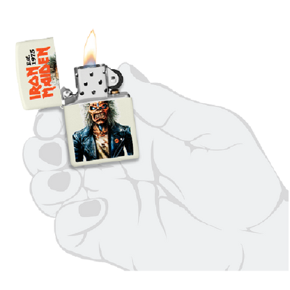 Zippo Iron Maiden Glowing Eddie Design 47198