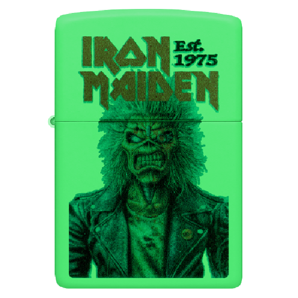 Zippo Iron Maiden Glowing Eddie Design 47198