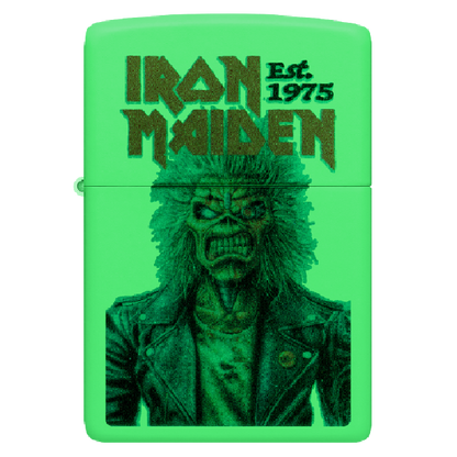 Zippo Iron Maiden Glowing Eddie Design 47198