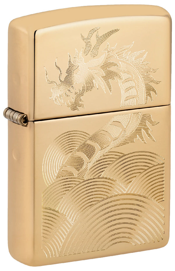 Zippo Golden Dragon Design 46822