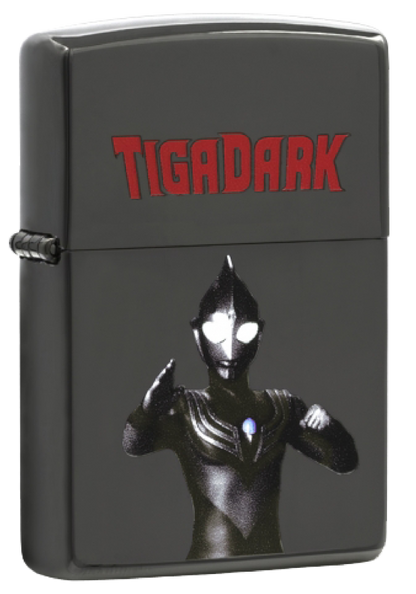 Zippo Ultraman Tiga Black Limited Edition - Japan Series CZA-2-46