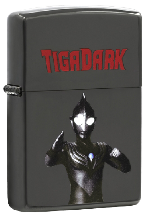 Zippo Ultraman Tiga Black Limited Edition - Japan Series CZA-2-46