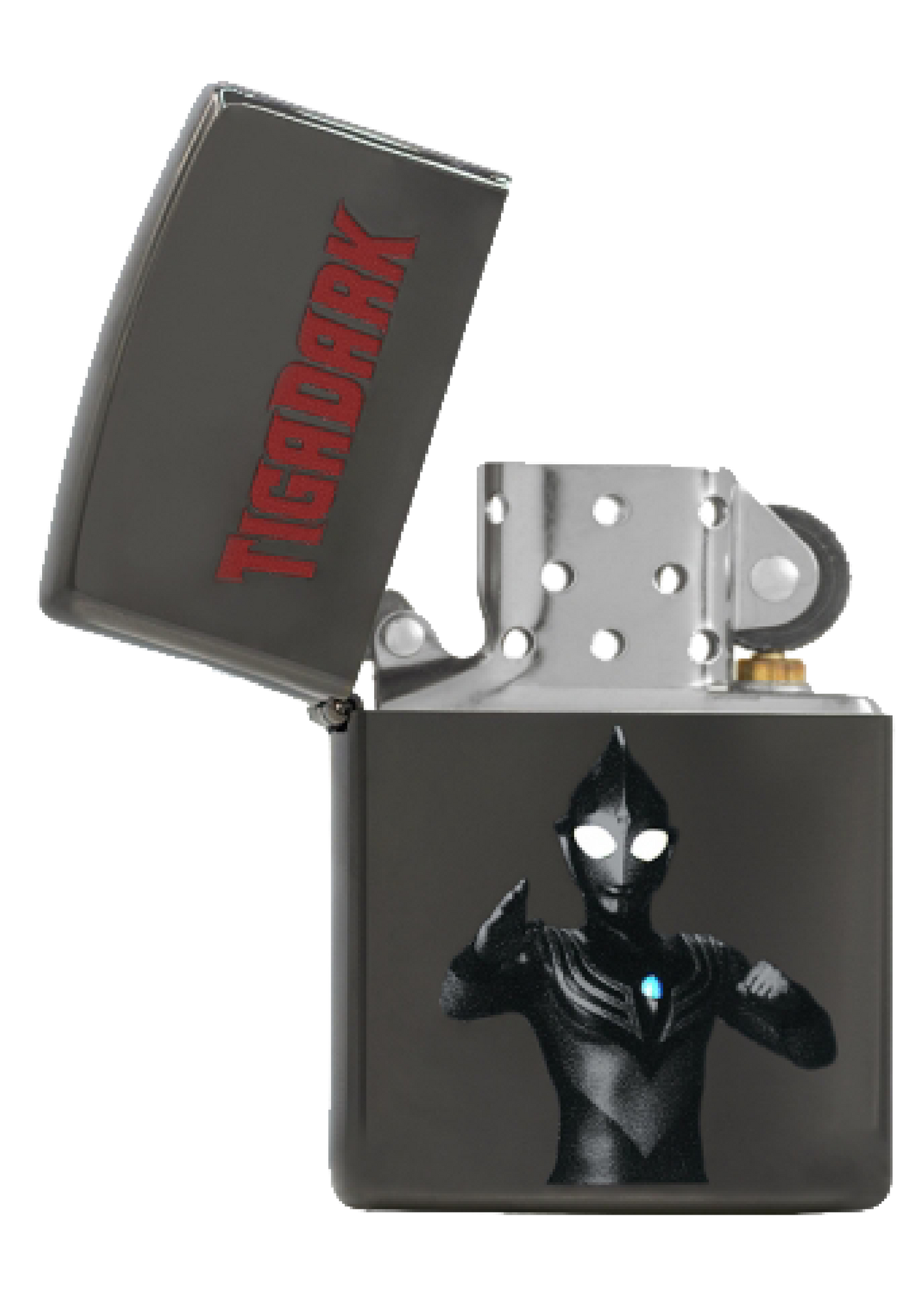 Zippo Ultraman Tiga Black Limited Edition - Japan Series CZA-2-46