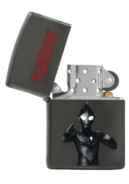 Zippo Ultraman Tiga Black Limited Edition - Japan Series CZA-2-46