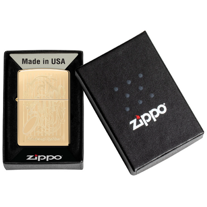Zippo Swirling Filigree Design 46568
